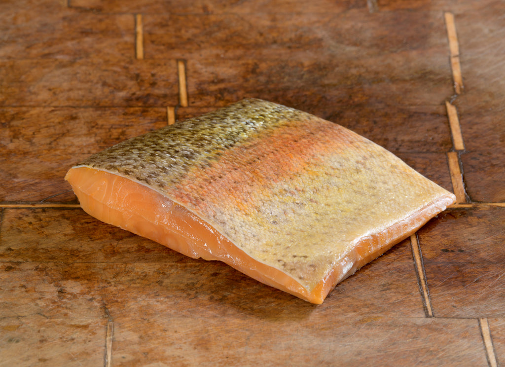 Cold Smoked Chalk Stream Trout Fillet® (Onchorynchus mykiss)