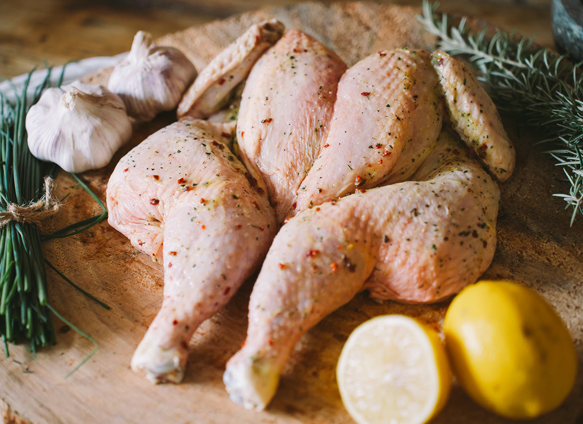 Buy Free Range Spatchcock Chicken online Wild Meat Company