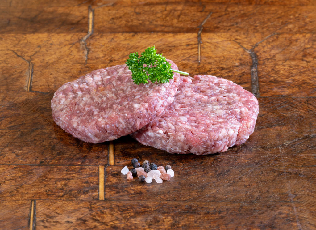 Grass Fed Beef Burgers x2