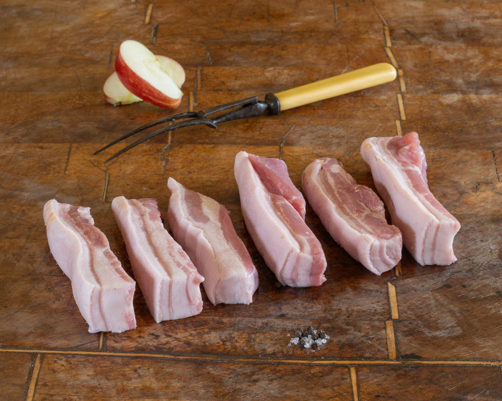 6 pork belly slices