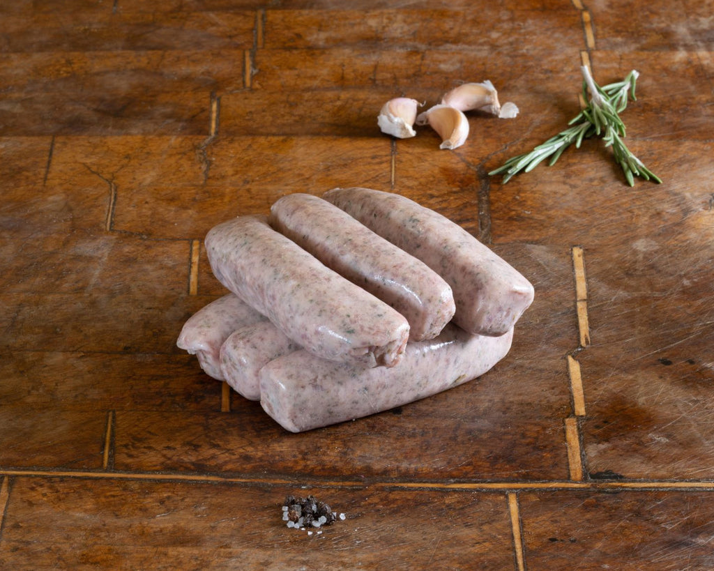 6 pork sausages
