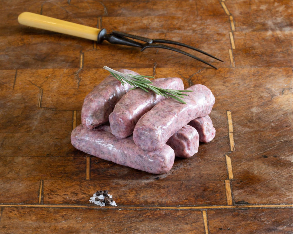 6 traditional wild boar sausaages