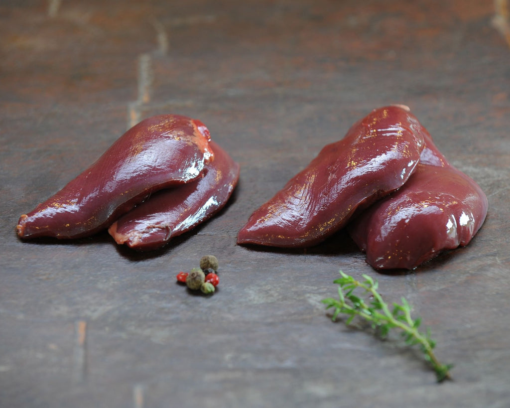 Pack of 4 wood pigeon breast fillets