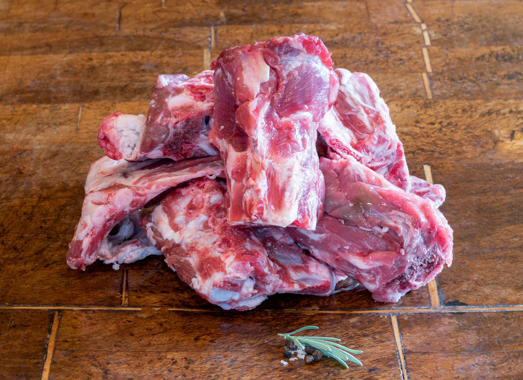 LAMB STOCK BONES FOR DOGS AND CATS